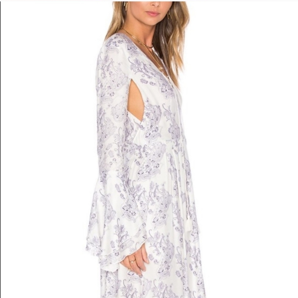BEAUTIFUL TJD/ The Jetset Diaries Gypsy long sleeve Maxi Dress♡ - Picture 3 of 8